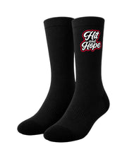 Basic Black long golf socks by HIT AND HOPE