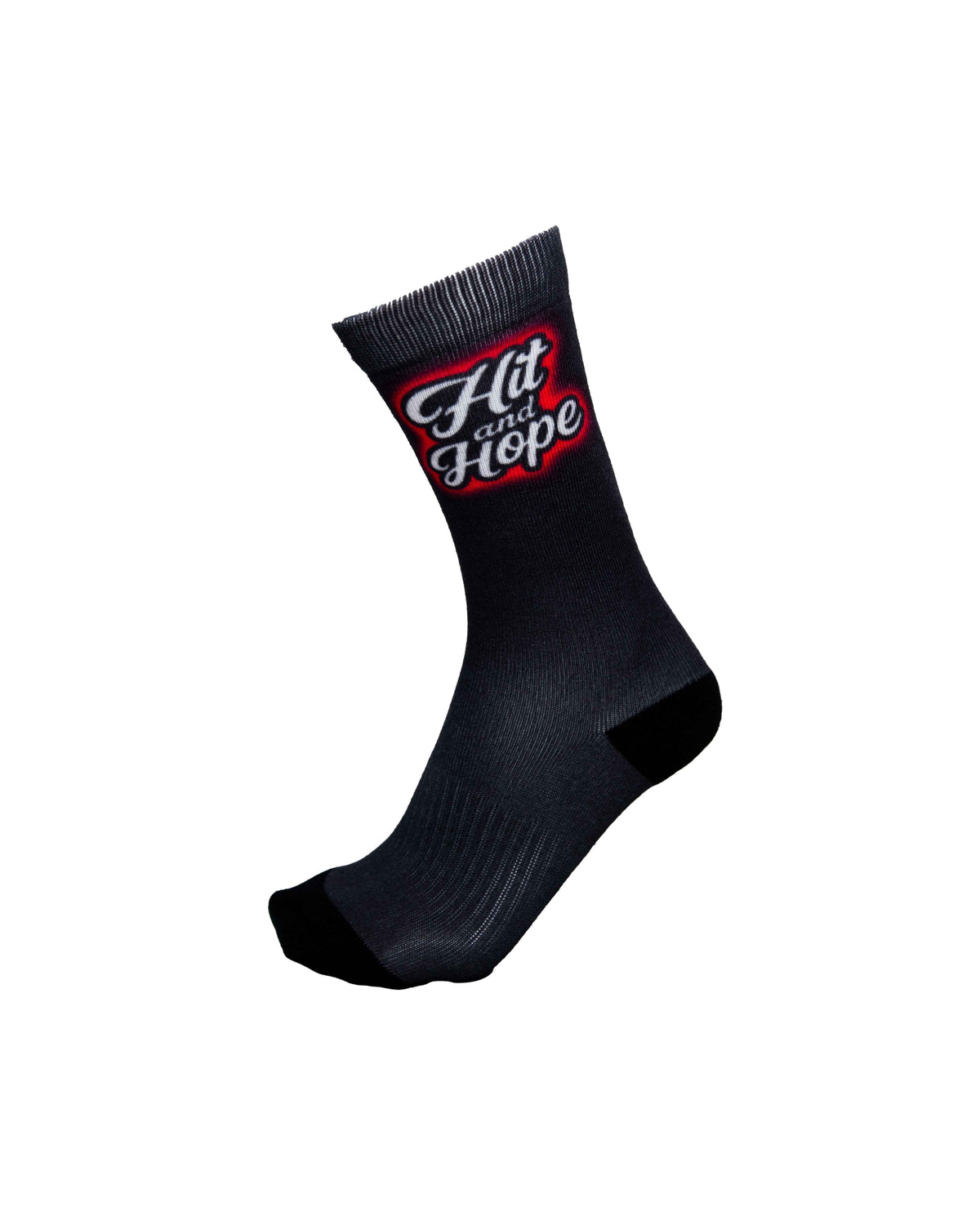 HIT AND HOPE Golfsocken – Basic Black