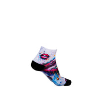 HIT AND HOPE Quarter-Socken – Hot Lips